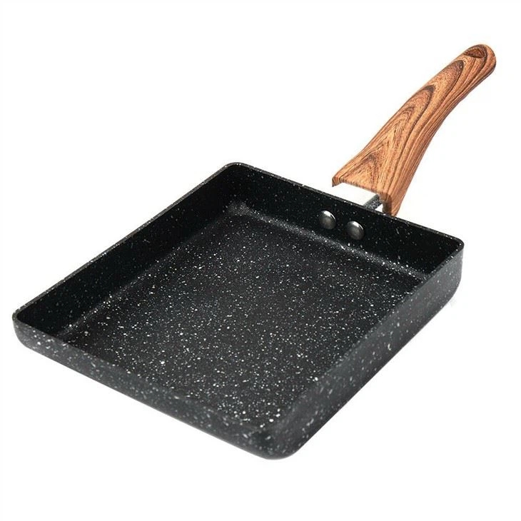 Tamagoyaki日式煎蛋锅不粘医用石煎锅炊具